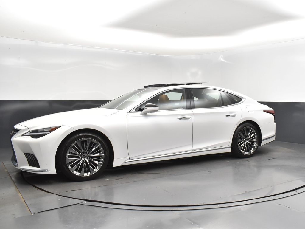 2023 White Pearl Lexus LS 500 Base RWD Sedan