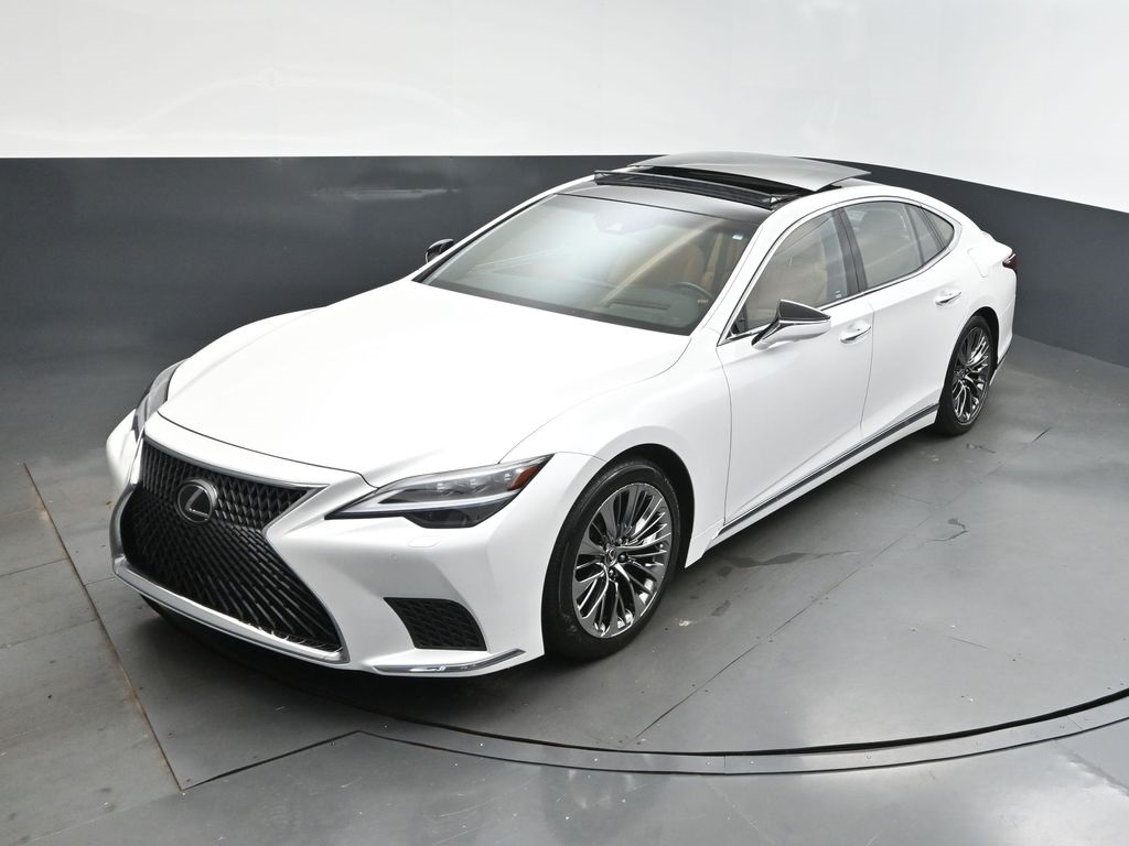 2023 White Pearl Lexus LS 500 Base RWD Sedan