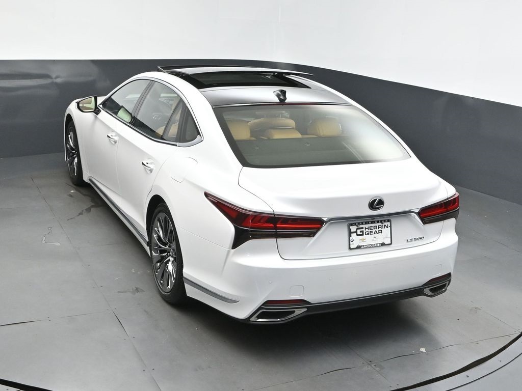 2023 White Pearl Lexus LS 500 Base RWD Sedan