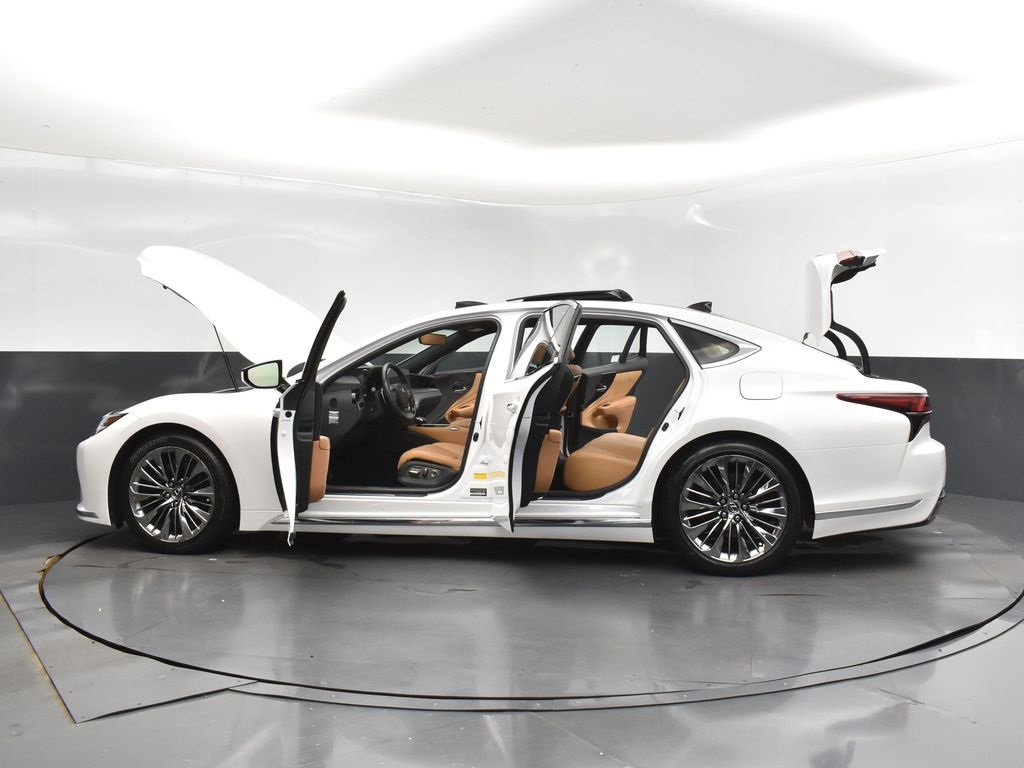 2023 White Pearl Lexus LS 500 Base RWD Sedan