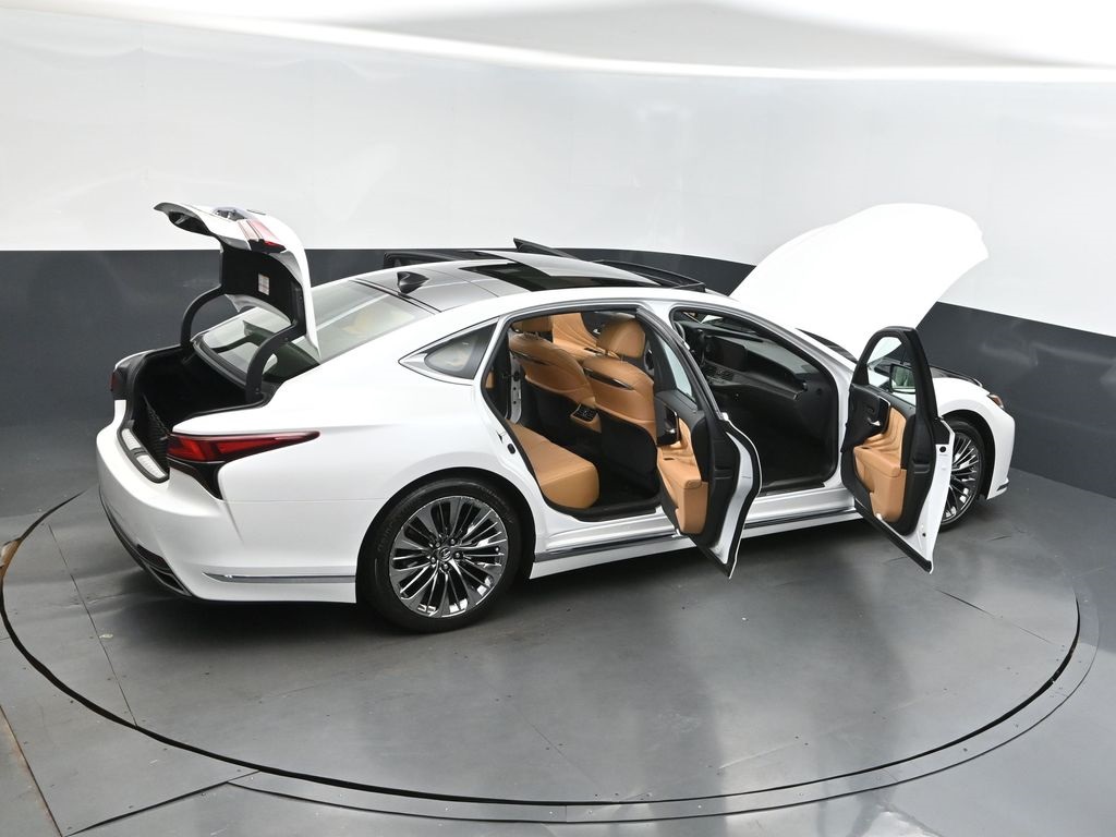 2023 White Pearl Lexus LS 500 Base RWD Sedan