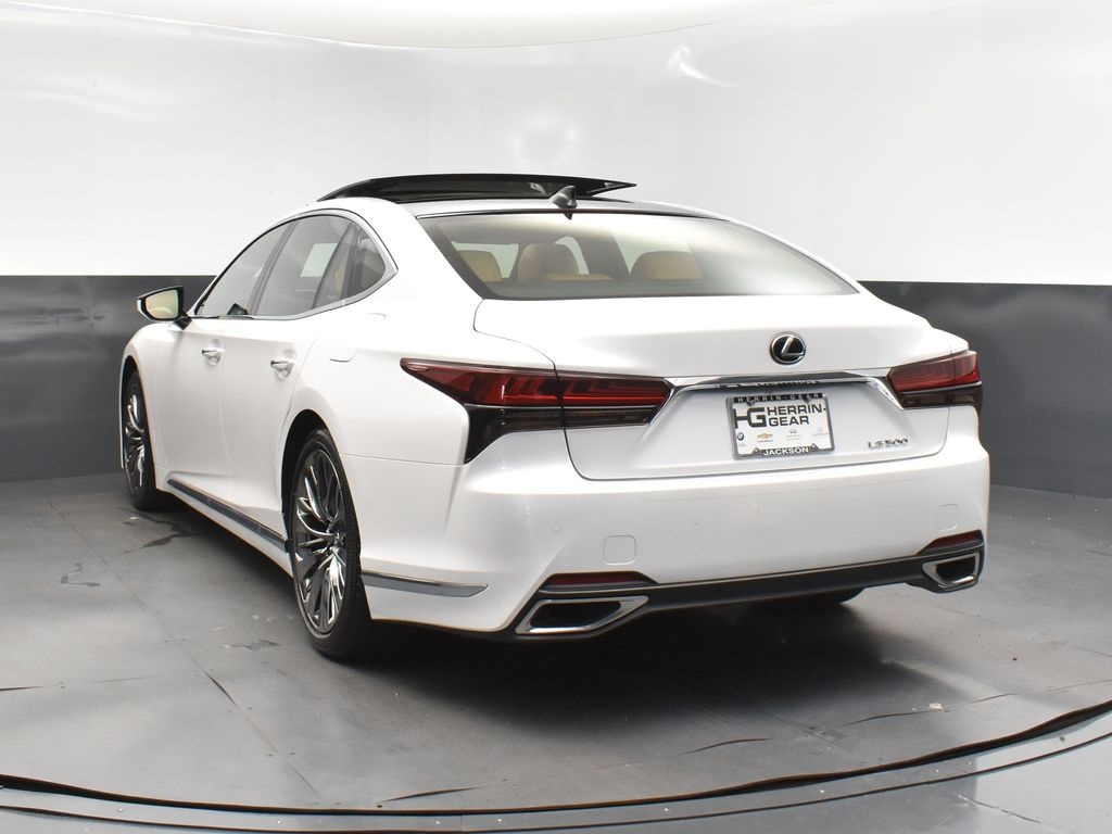 2023 White Pearl Lexus LS 500 Base RWD Sedan