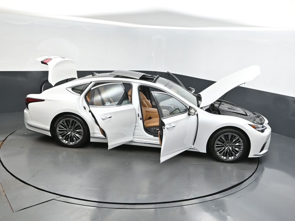 2023 White Pearl Lexus LS 500 Base RWD Sedan