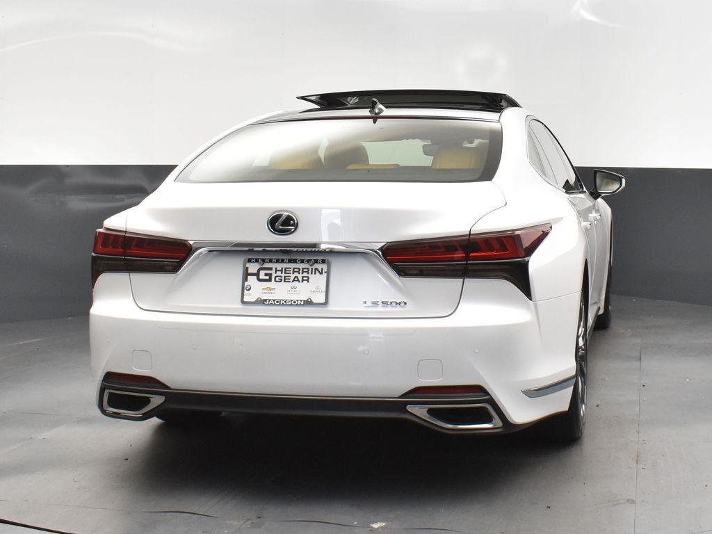 2023 White Pearl Lexus LS 500 Base RWD Sedan