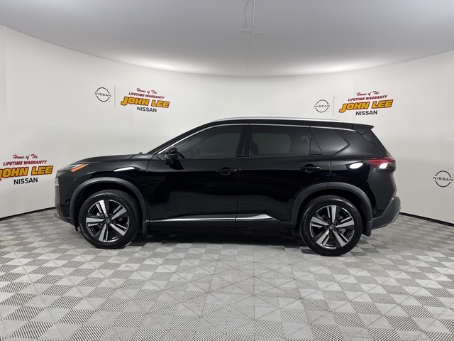 2021 Super Black Nissan Rogue Platinum FWD SUV