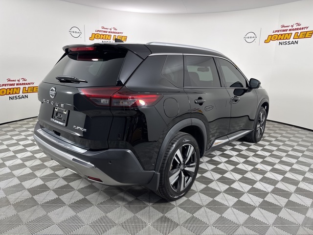 2021 Super Black Nissan Rogue Platinum FWD SUV
