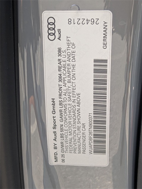 new 2026 Audi RS 7 performance car, priced at $150,295