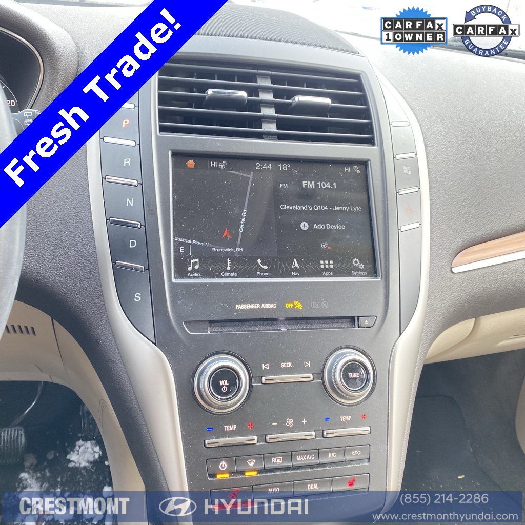 used 2017 Lincoln MKC car, priced at $11,597