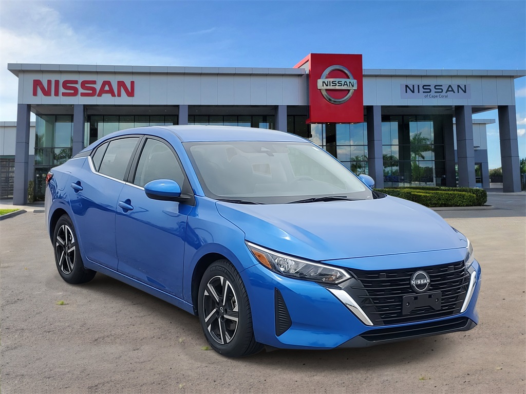 2024 Electric Blue Metallic Nissan Sentra SV FWD Sedan