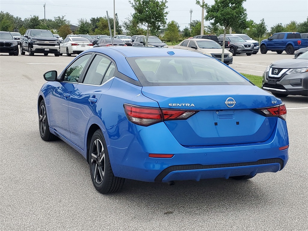 2024 Electric Blue Metallic Nissan Sentra SV FWD Sedan