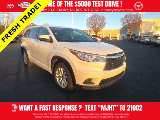 2016 Toyota Highlander LE