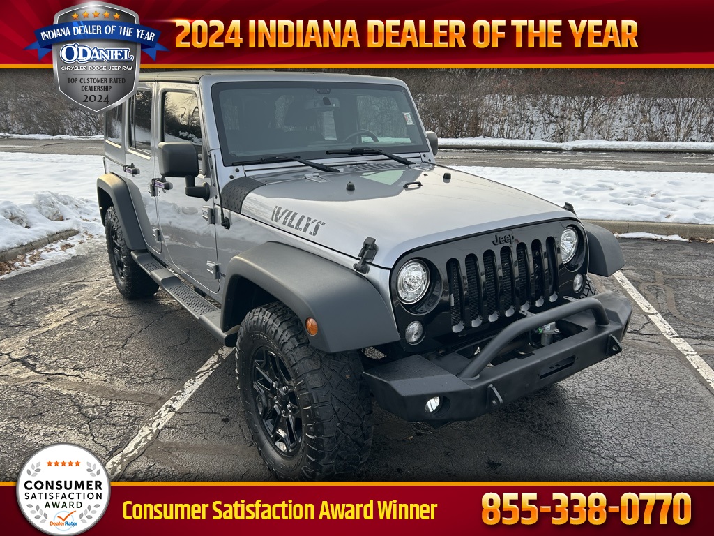 used 2017 Jeep Wrangler car, priced at $15,239