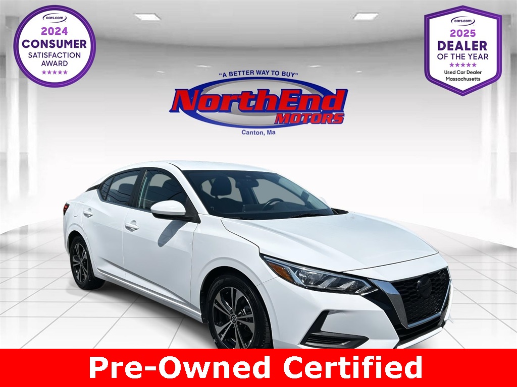 2022 Fresh Powder Nissan Sentra SV Sedan