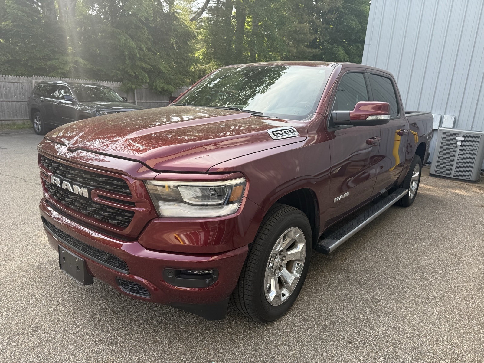 2022 Delmonico Red Pearlcoat Ram 1500 Big Horn/Lone Star 4X4 Truck