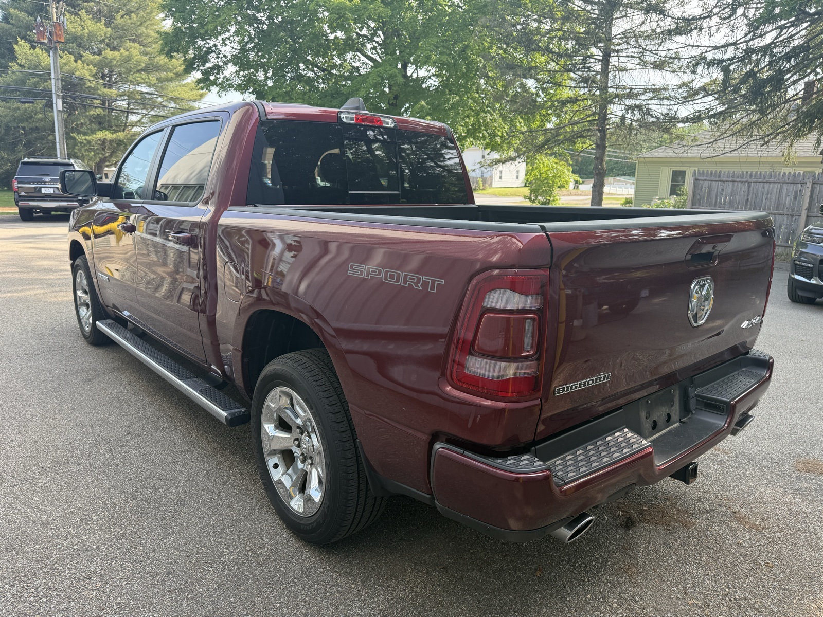2022 Delmonico Red Pearlcoat Ram 1500 Big Horn/Lone Star 4X4 Truck