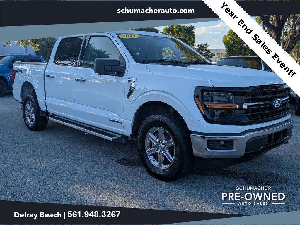 used 2024 Ford F-150 car, priced at $35,998