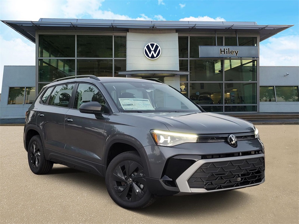 new 2025 Volkswagen Taos car, priced at $23,159