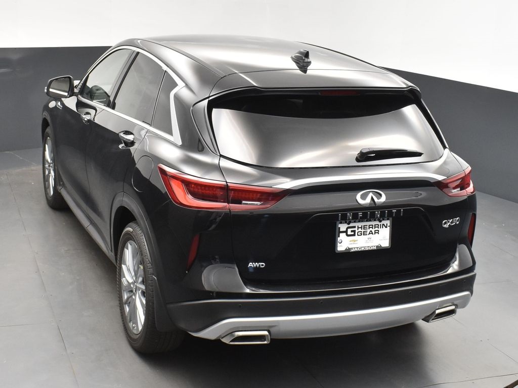 2025 Obsidian Infiniti QX50 PURE AWD SUV