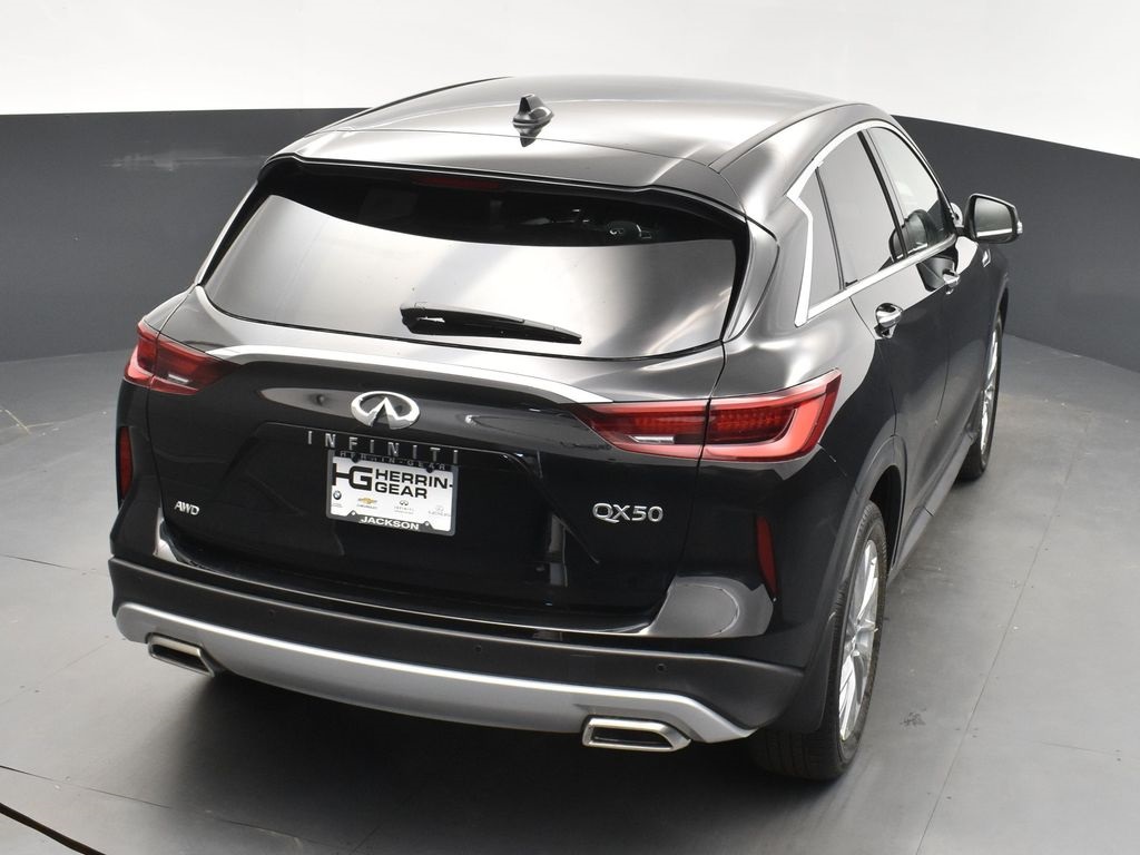 2025 Obsidian Infiniti QX50 PURE AWD SUV