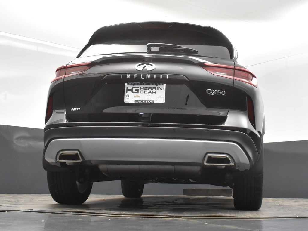 2025 Obsidian Infiniti QX50 PURE AWD SUV