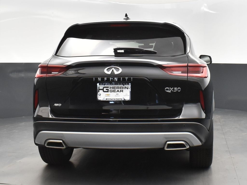 2025 Obsidian Infiniti QX50 PURE AWD SUV