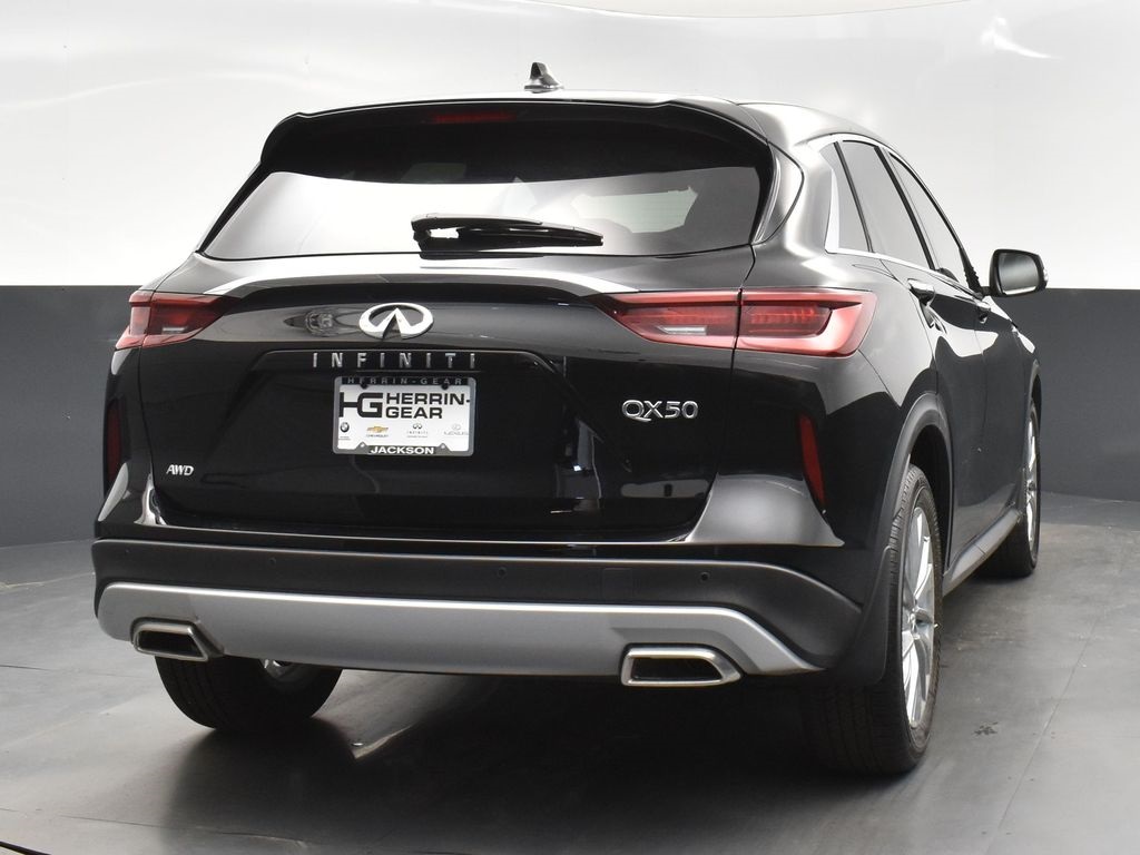 2025 Obsidian Infiniti QX50 PURE AWD SUV