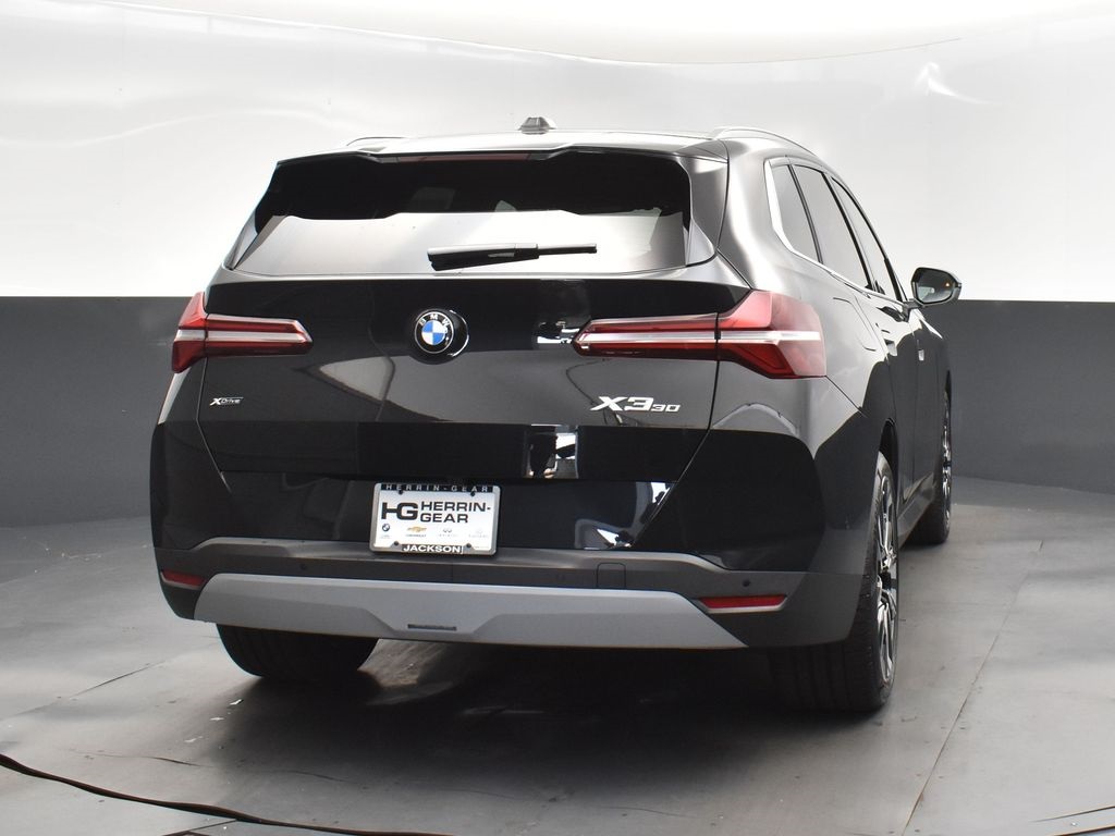 2025 Black Sapphire Metallic BMW X3 30 xDrive AWD SUV