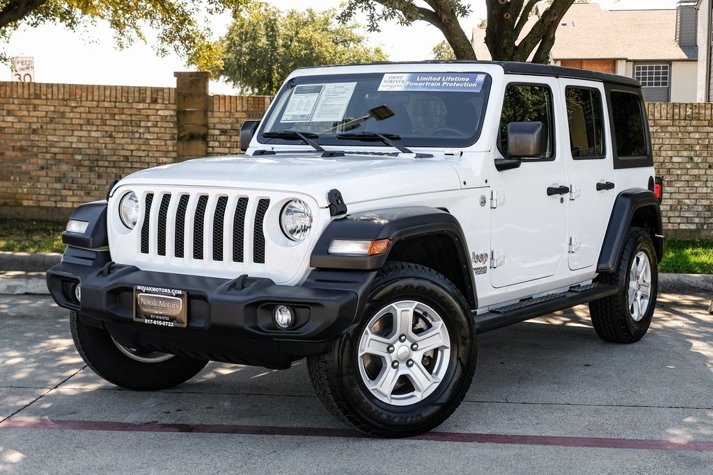 used 2019 Jeep Wrangler car, priced at $25,623