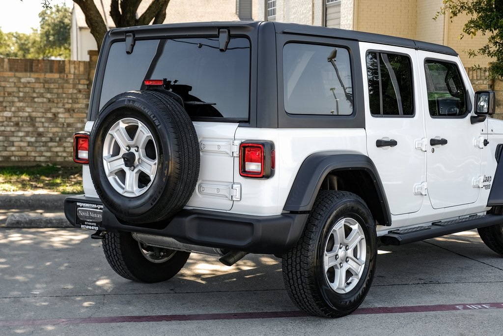 used 2019 Jeep Wrangler car, priced at $25,623