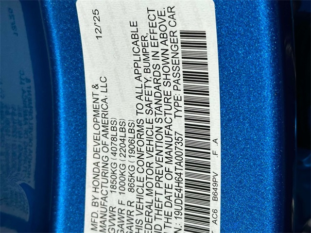 new 2026 Acura Integra car, priced at $41,455