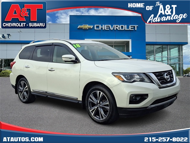 used 2018 Nissan Pathfinder car, priced at $14,950