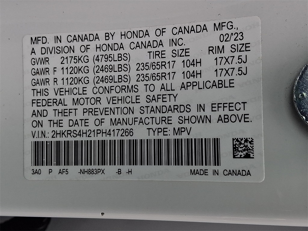 used 2023 Honda CR-V car, priced at $25,359