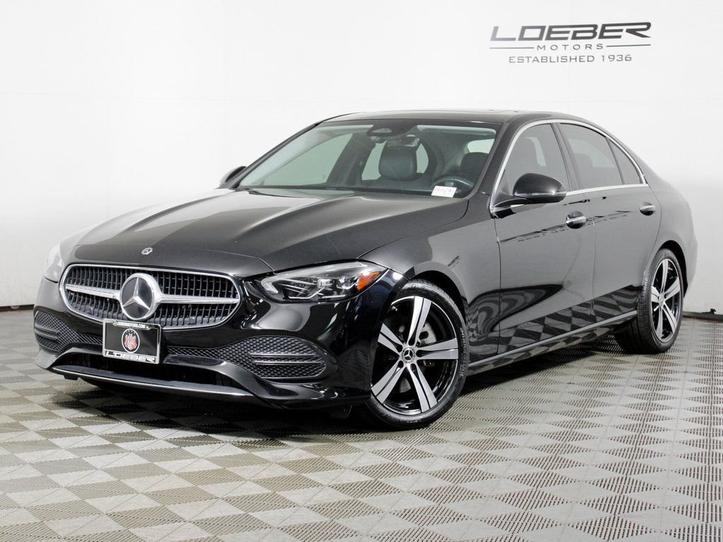 used 2022 Mercedes-Benz C-Class car, priced at $35,988