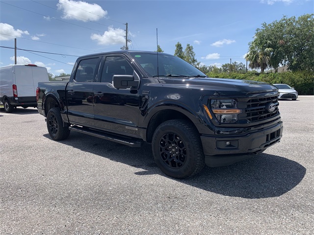 2024 Black Ford F-150 XLT 4X4 Truck