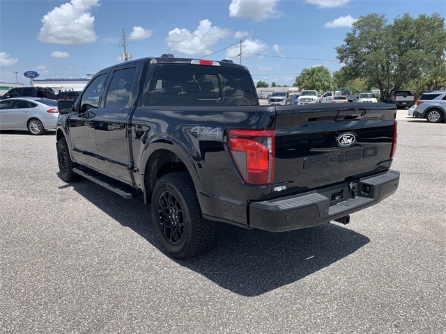 2024 Black Ford F-150 XLT 4X4 Truck