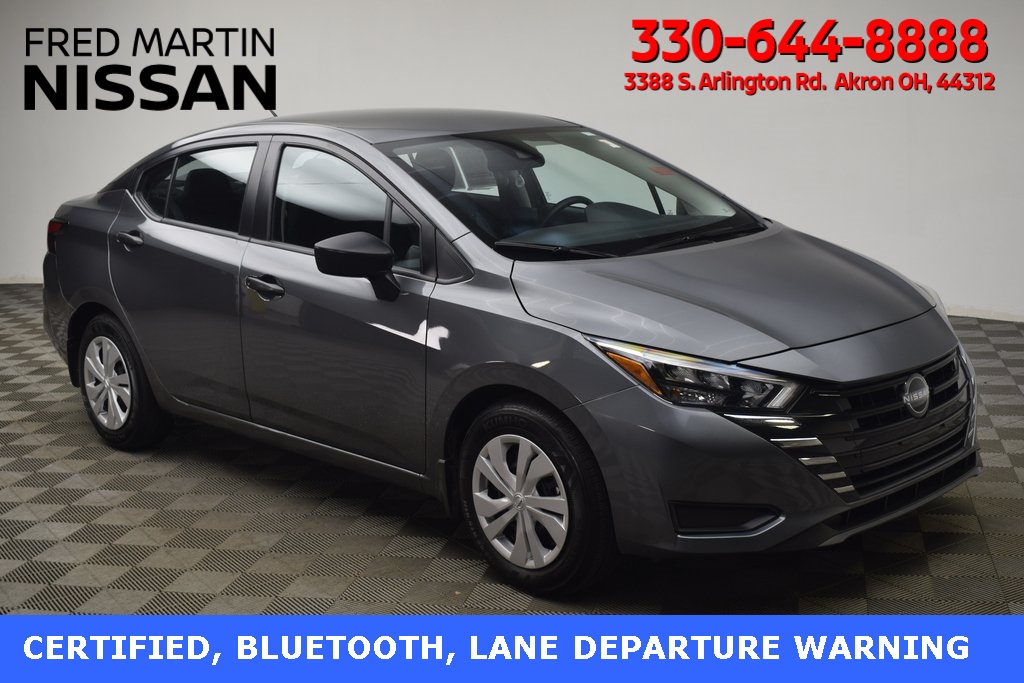 used 2025 Nissan Versa car, priced at $18,989