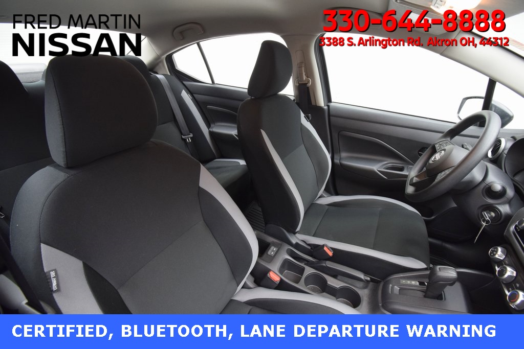 used 2025 Nissan Versa car, priced at $18,630
