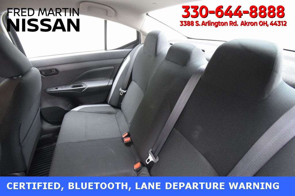 used 2025 Nissan Versa car, priced at $18,630