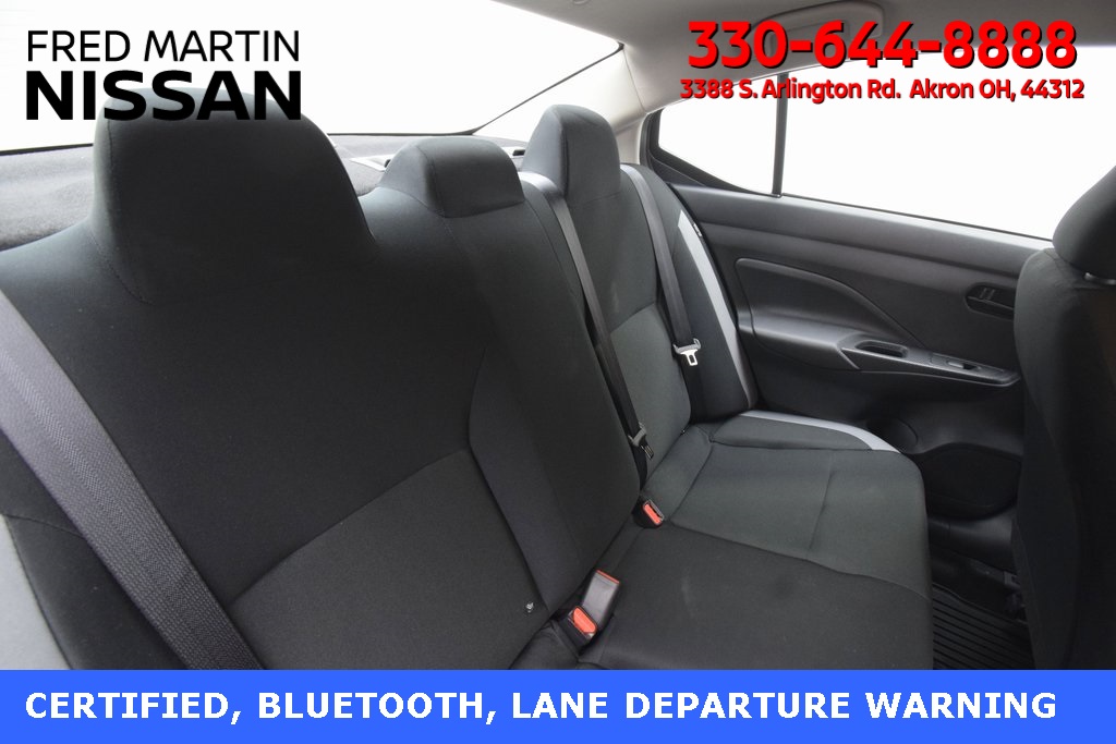 used 2025 Nissan Versa car, priced at $18,630