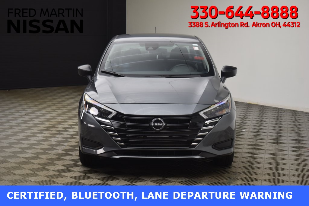 used 2025 Nissan Versa car, priced at $18,630