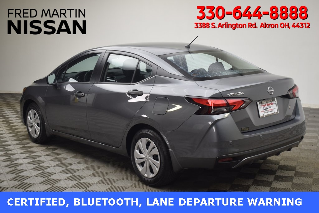 used 2025 Nissan Versa car, priced at $18,630