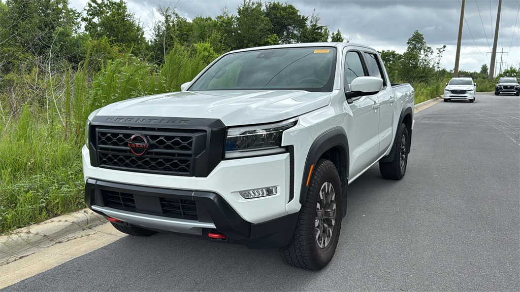 2024 Glacier White Nissan Frontier PRO-X Truck