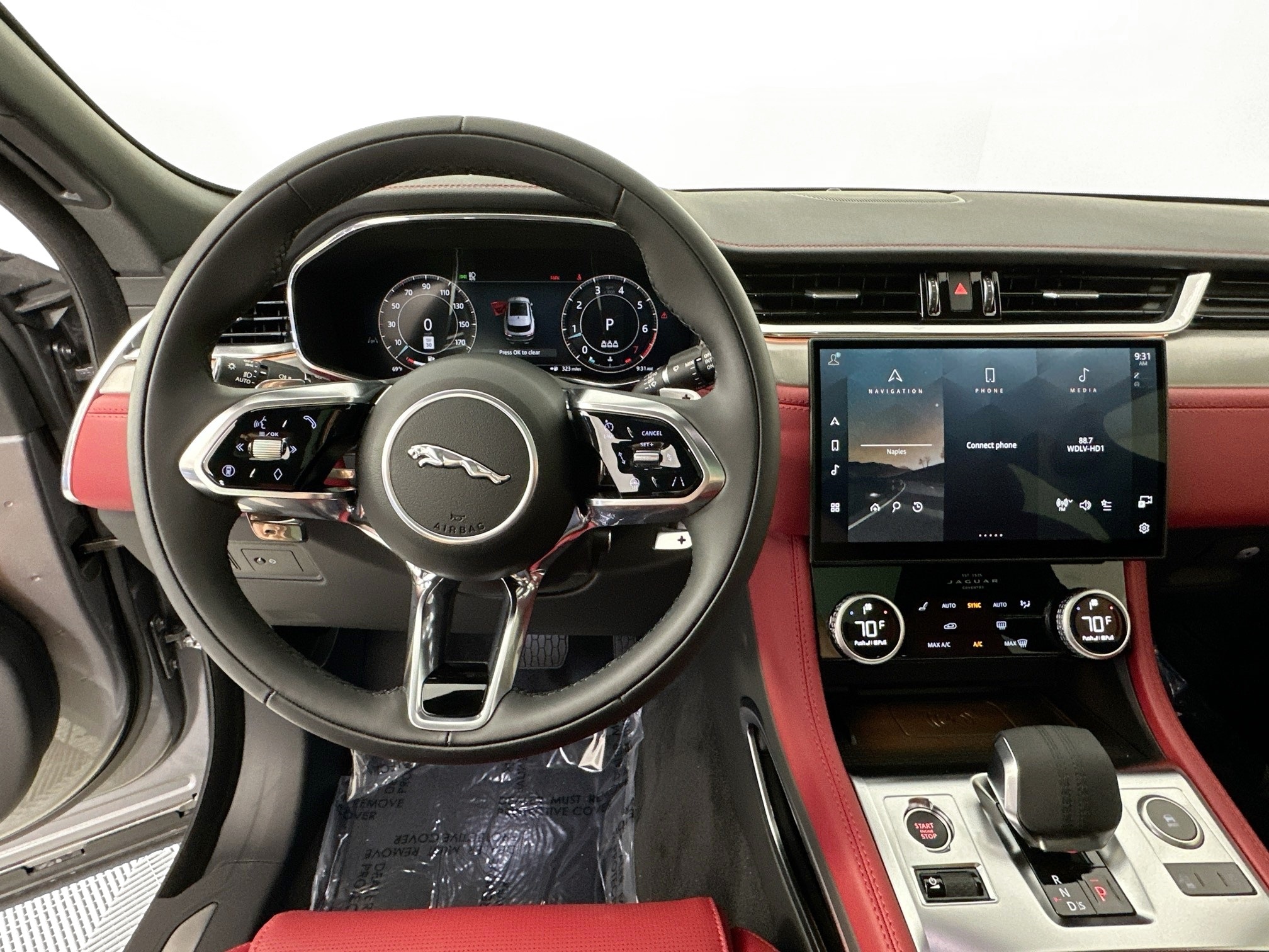 new 2025 Jaguar F-PACE car, priced at $65,323