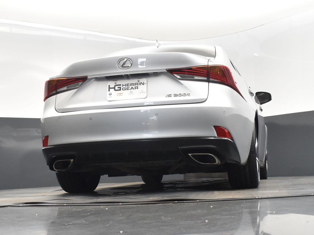 2017 Silver Lining Metallic Lexus IS 200t RWD Sedan
