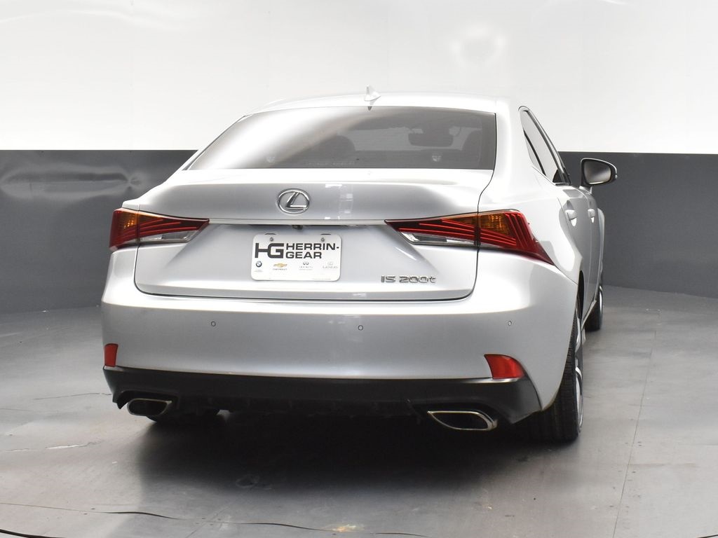 2017 Silver Lining Metallic Lexus IS 200t RWD Sedan