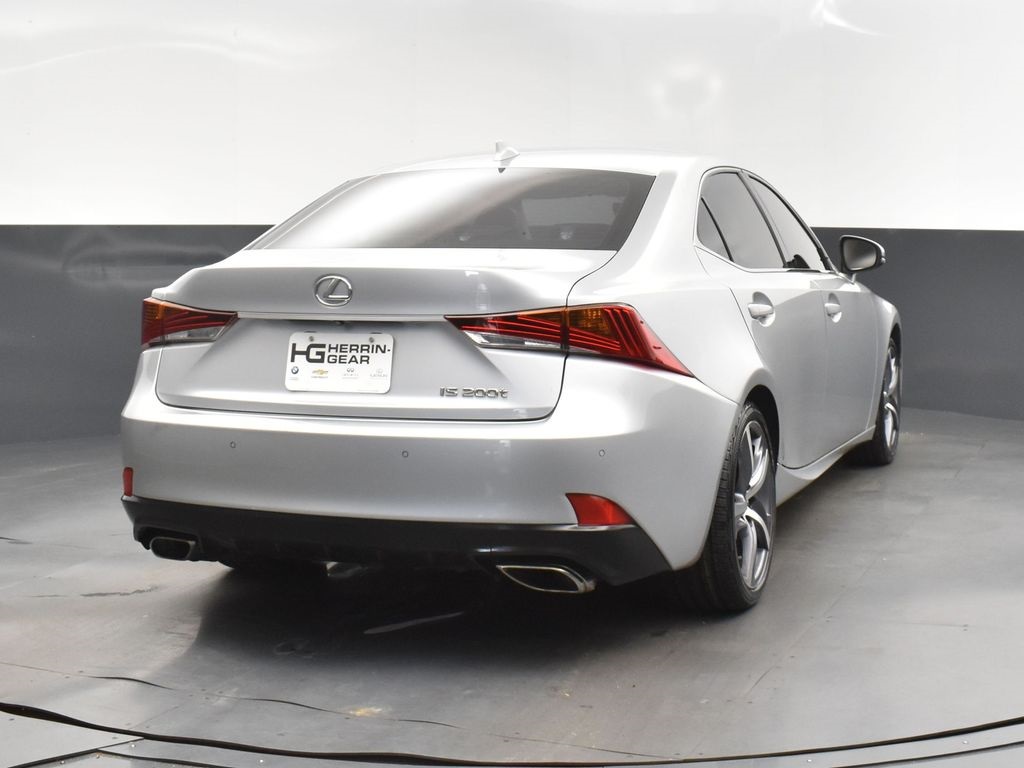 2017 Silver Lining Metallic Lexus IS 200t RWD Sedan