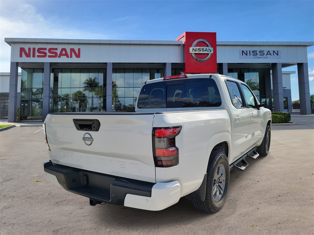 2025 Glacier White Nissan Frontier SV RWD Truck