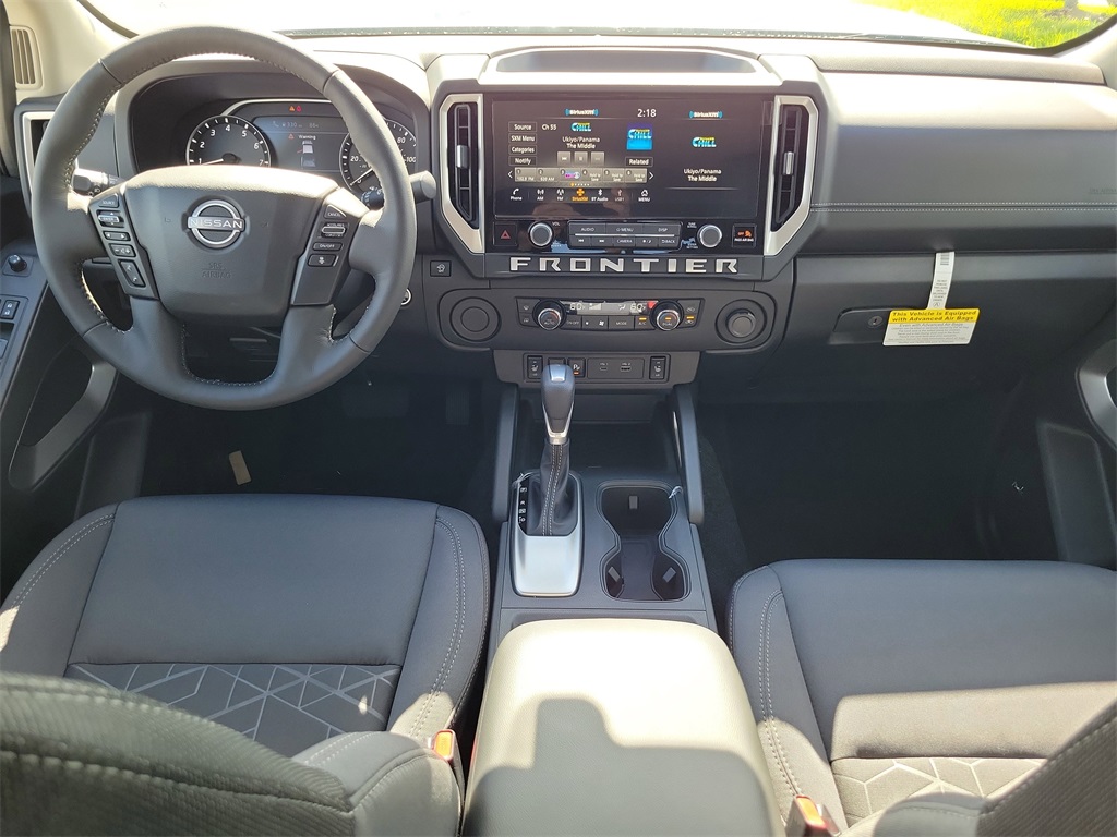 2025 Glacier White Nissan Frontier SV RWD Truck