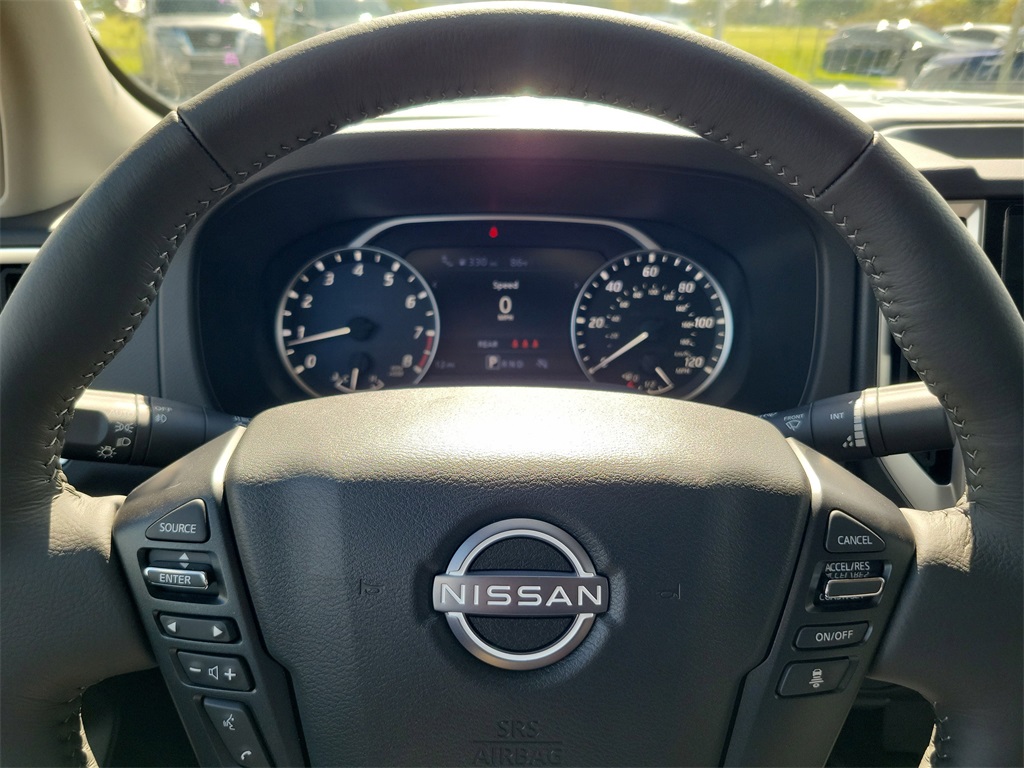2025 Glacier White Nissan Frontier SV RWD Truck