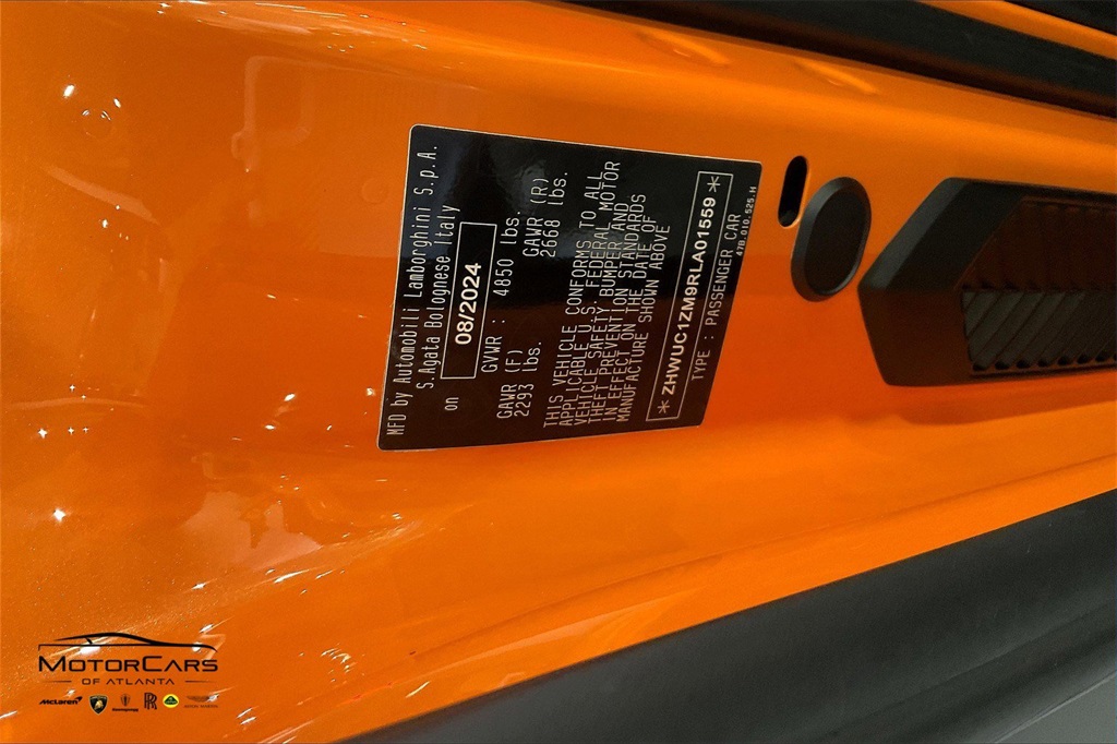2024 Orange Lamborghini Revuelto AWD Coupe